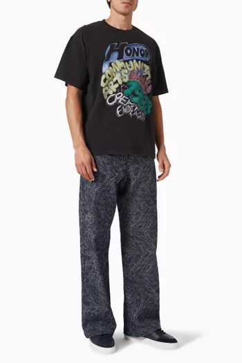 تي شيرت بطبعة Comm Arts Creative قطن