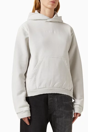 Back Medium-fit Hoodie in Dry-fleece