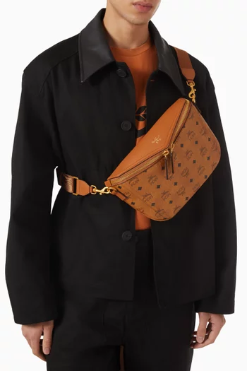 حقيبة كروس ديامنت ثري دي صغيرة قنب بنقشة فيزيتوس