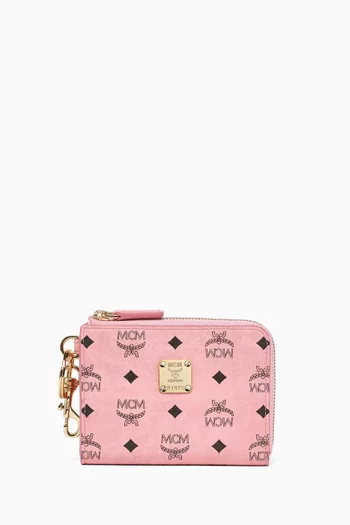 حافظة بطاقات ارين قنب بنقشة فيزيتوس