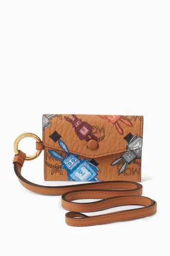 حافظة أرين بحمالة قنب بنقشة فيزيتوس