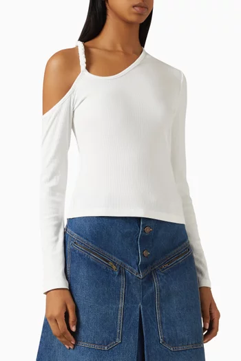 Cooper Asymmetrical Top in Knit