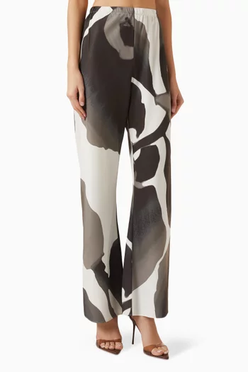 بنطال ميا بنقشة كريب