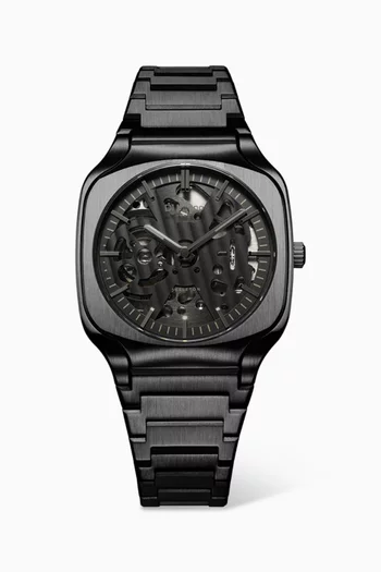 Skeleton Soot Depth Watch, 37mm