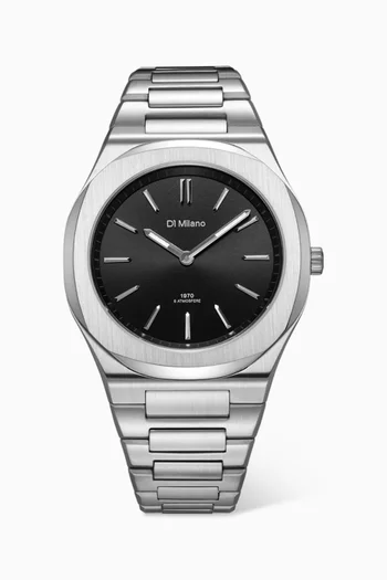 Ultra Thin Groovy Watch, 39mm