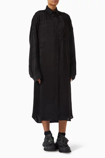 Messy Cocoon Dress