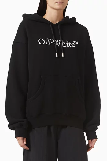 Big Logo Bookish Hoodie in Cotton