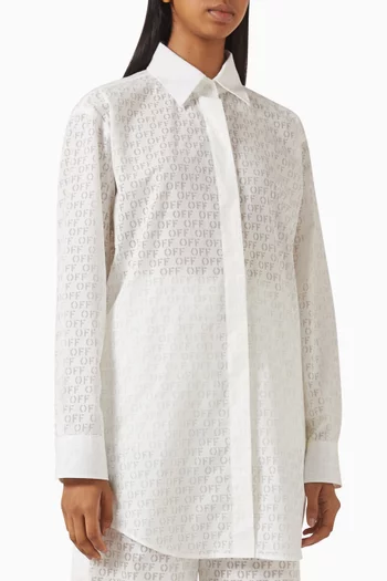 Off Stamp Long Shirt