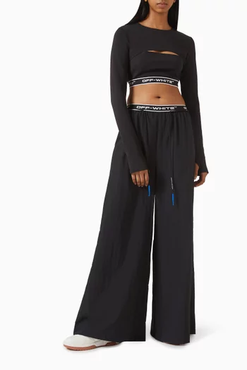 Logo Band NY Pants