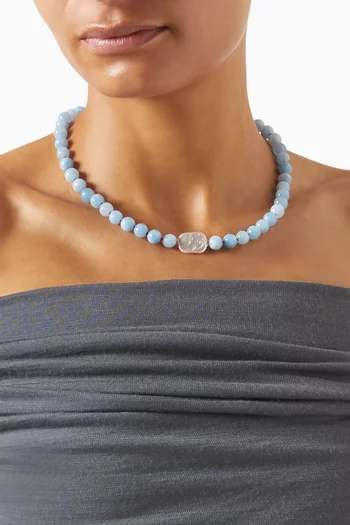 قلادة سان سيباستيان مزينة باللؤلؤ