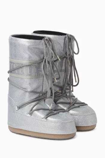 Icon Glitter High Boots