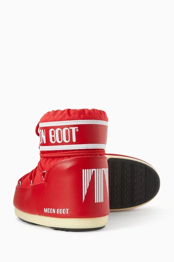 حذاء بوت ايكون بطول الكاحل نايلون