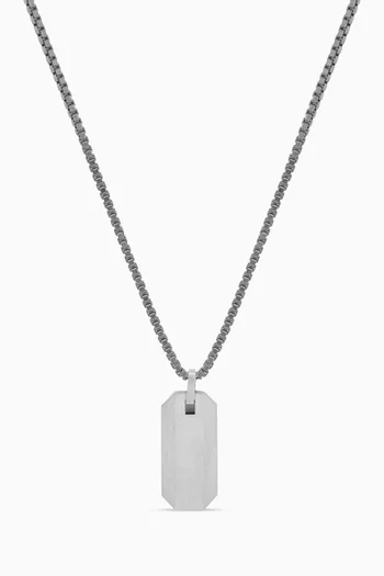 Octo Mini Necklace in Titanium