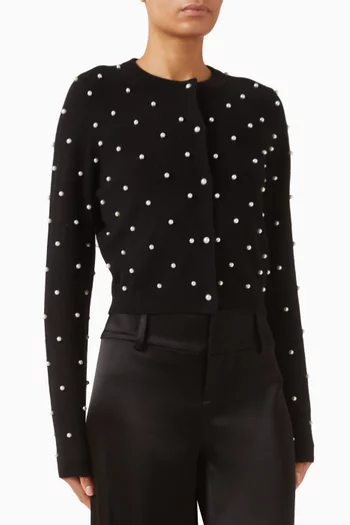 كارديغان دوللي مطرز كشمير