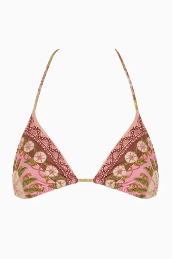 قطعة بيكيني علوية لوليتا مطرزة