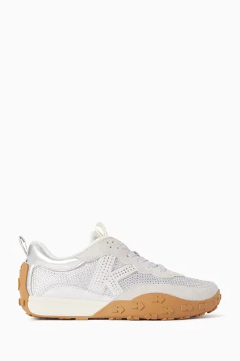 K As In Kate Sneakers in Leather & Mesh