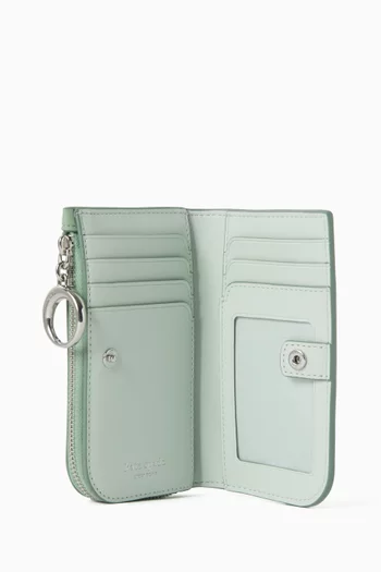 Halo Small Bifold Wallet in Leather