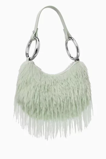 حقيبة بانجل فرو صناعي