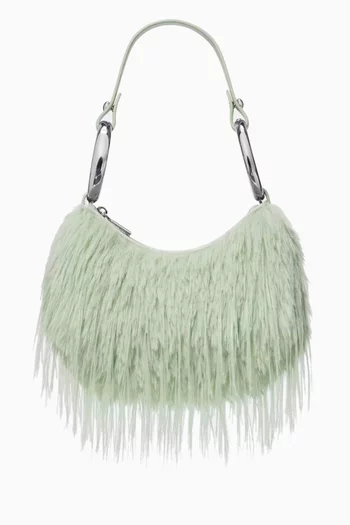 حقيبة بانجل فرو صناعي