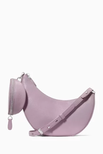 Duo Crossbody Bag in Leather