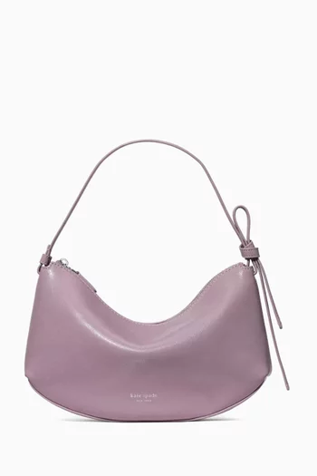 Loop Shoulder Bag in Glazed Leather