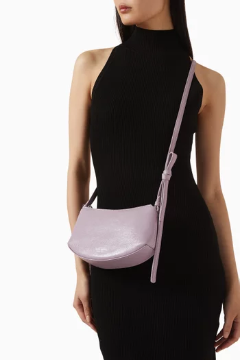 Loop Crossbody Bag in Glazed Leather