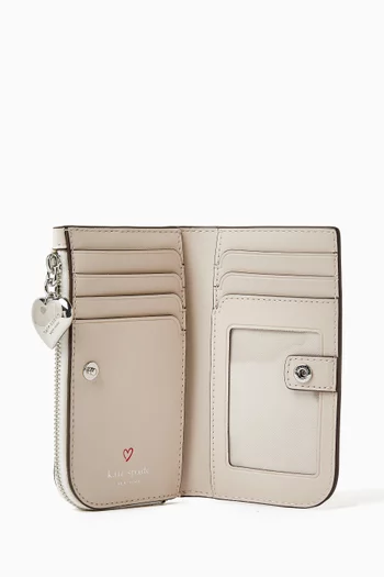 Devin Card Holder in Leather