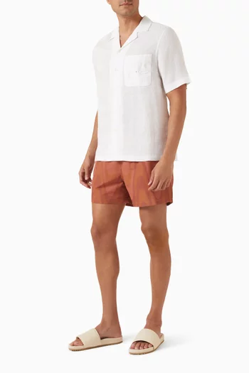 Alves Sol Broderie Anglaise Shirt in Linen