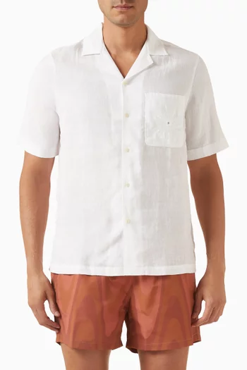 Alves Sol Broderie Anglaise Shirt in Linen
