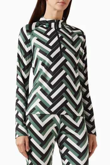 Quarter-zip Base Layer Top