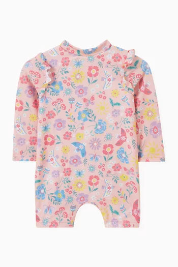 Bird Long Sleeve Rashie Sunsuit