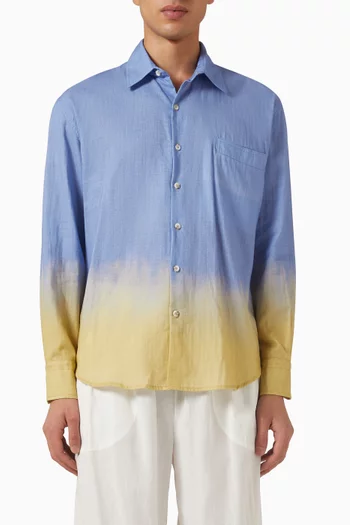 Ombre Slim Fit Shirt