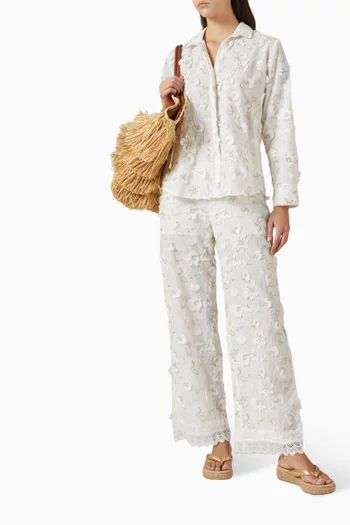 قميص فيورا مطرز