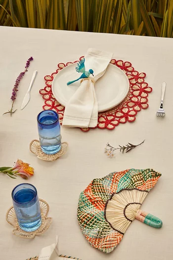 Flowers Spiral Placemat