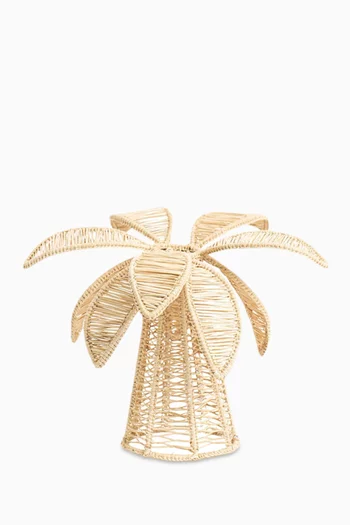 Small Palm Tree Candle Holder