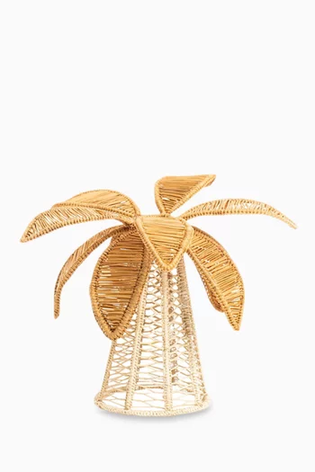Small Palm Tree Candle Holder