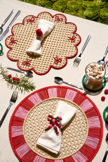 Beaded Bow Napkin Ring