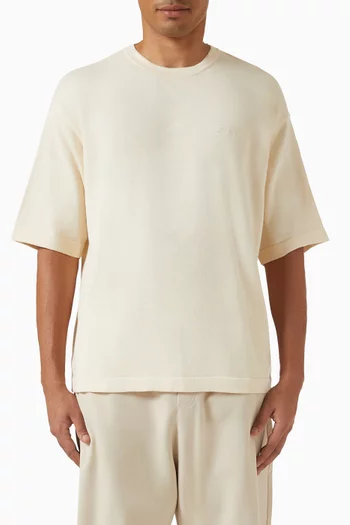 403 Embroidered Logo T-shirt in Knit