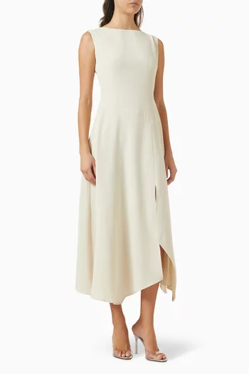 Asymmetric Midi Dress