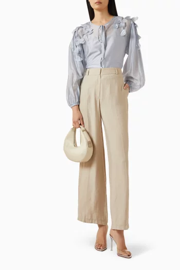 بلوزة بكشكش