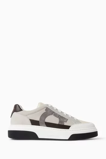 Gancini Outline Sneakers