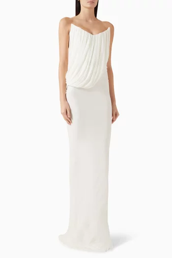 Natural Drape Gown in Jersey