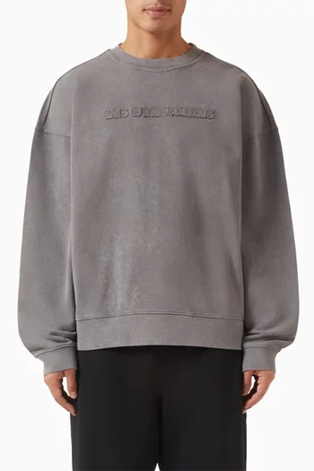 001 Sweatshirt in Cotton