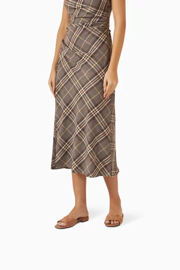 حذاء دينا بكعب مسطح شمواه