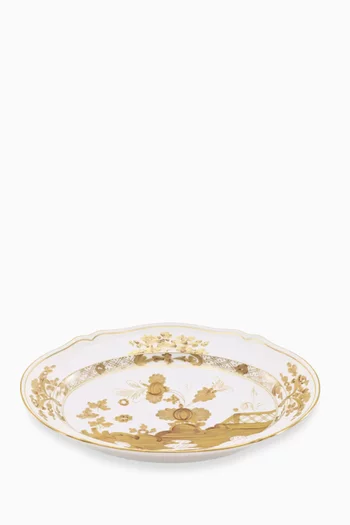 Oriente Italiano Oval Flat Platter in Porcelain