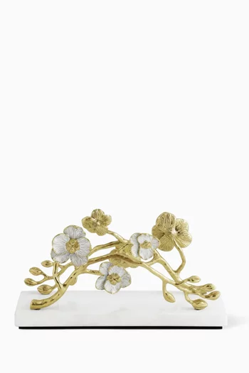 حامل مناديل أوركيد بتصميم عمودي