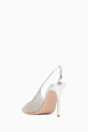 Itaca Pumps in Silk & Leather