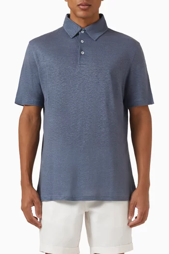Polo Shirt in Linen