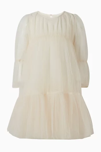 Allison Midi Dress in Tulle
