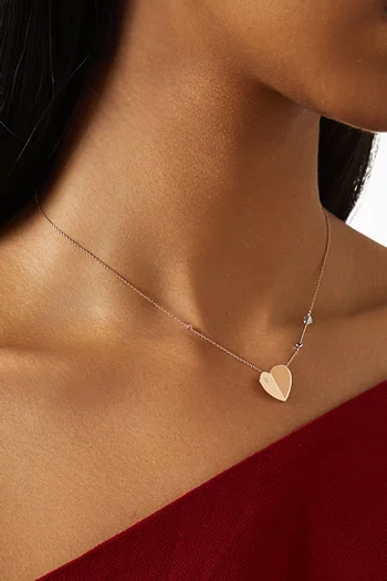 Hiam Arrow Necklace in 18kt Rose Gold